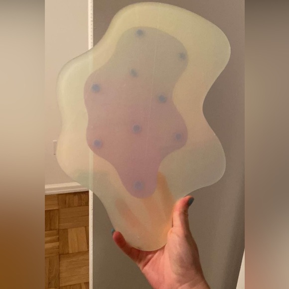 Funky acrylic decorative modern wall mirror - Picture 6 of 6